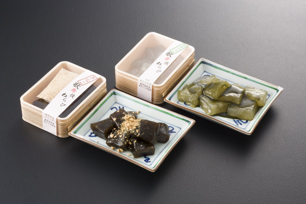 歌舞伎わらび(きなこ・緑茶れもん)｜食べる・買う｜沼津市公式観光
