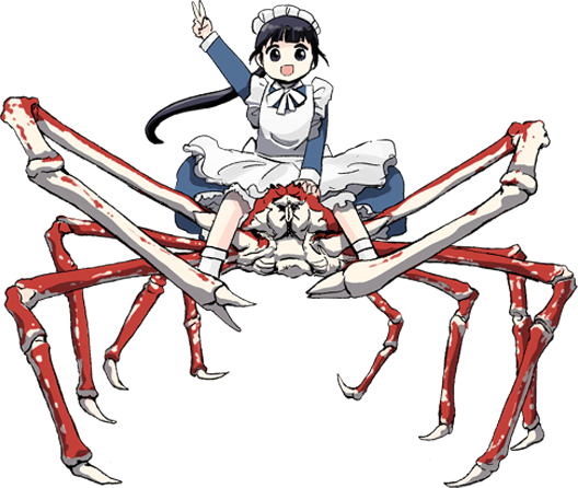 漫画「ぽんこつポン子」作者の矢寺圭太さんがタカアシガニとコラボしたイラストを描きおろししました!