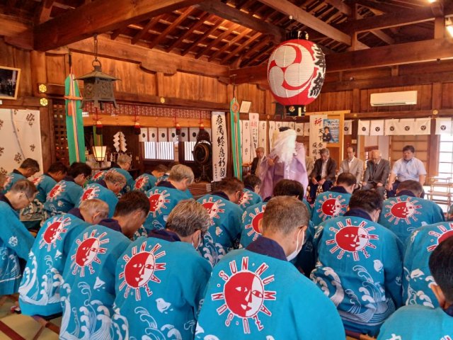 第78回 沼津夏まつりの安全祈願｜沼津日枝神社・丸子浅間神社で修祓式