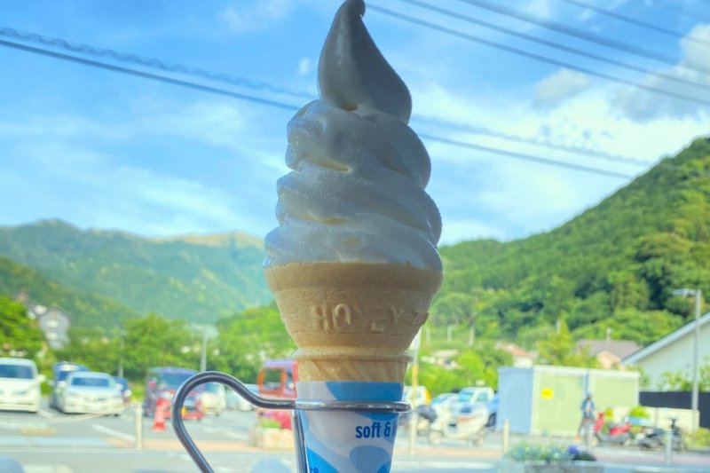 戸田塩ソフトクリーム