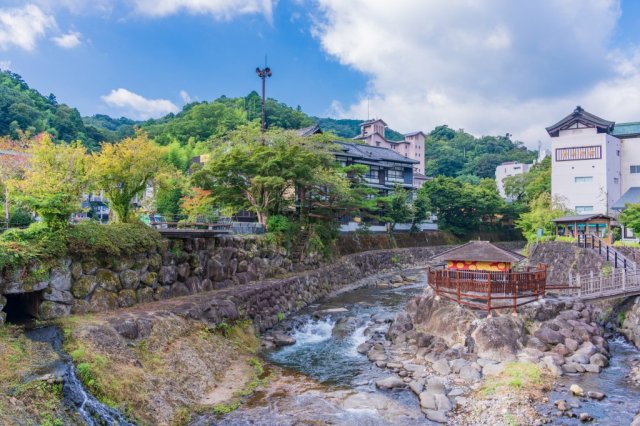 修善寺＆温泉街を散策