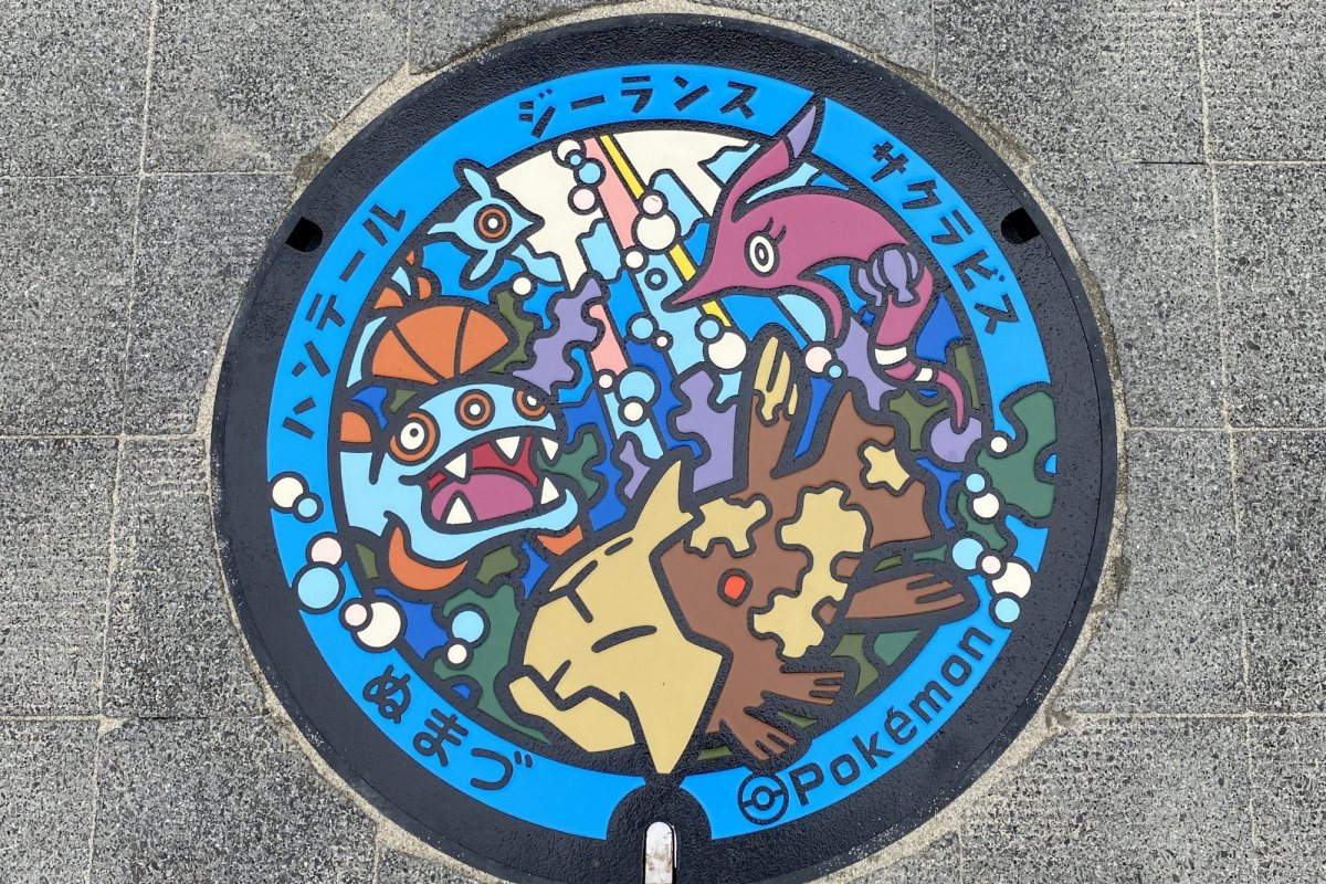 世界で一つだけのオリジナルデザイン！ポケふたが沼津にやってきました！