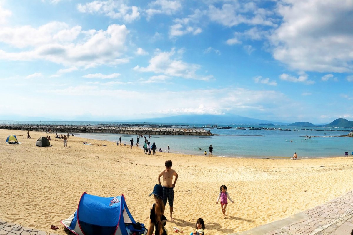 家族で安心の海水浴場「らららサンビーチ」