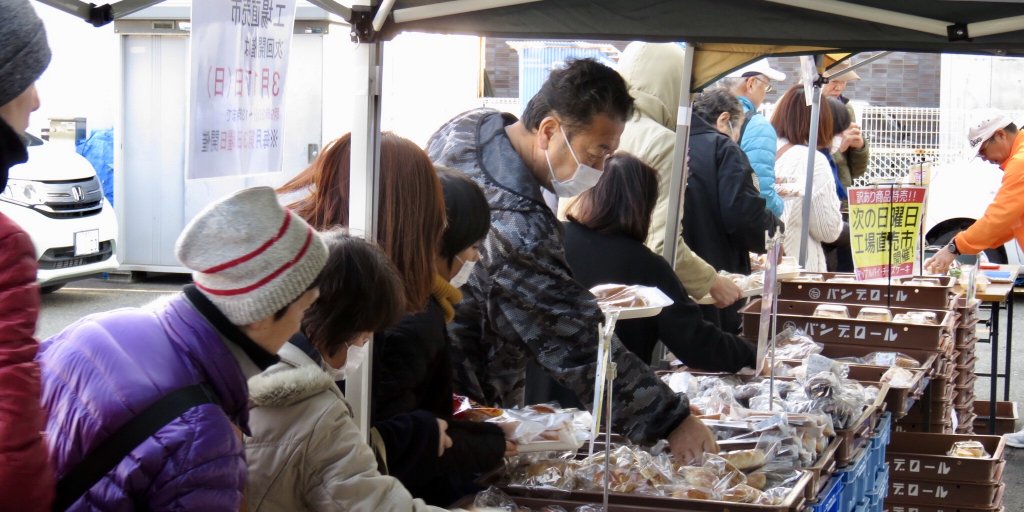 リピーター多数！朝から大賑わい
