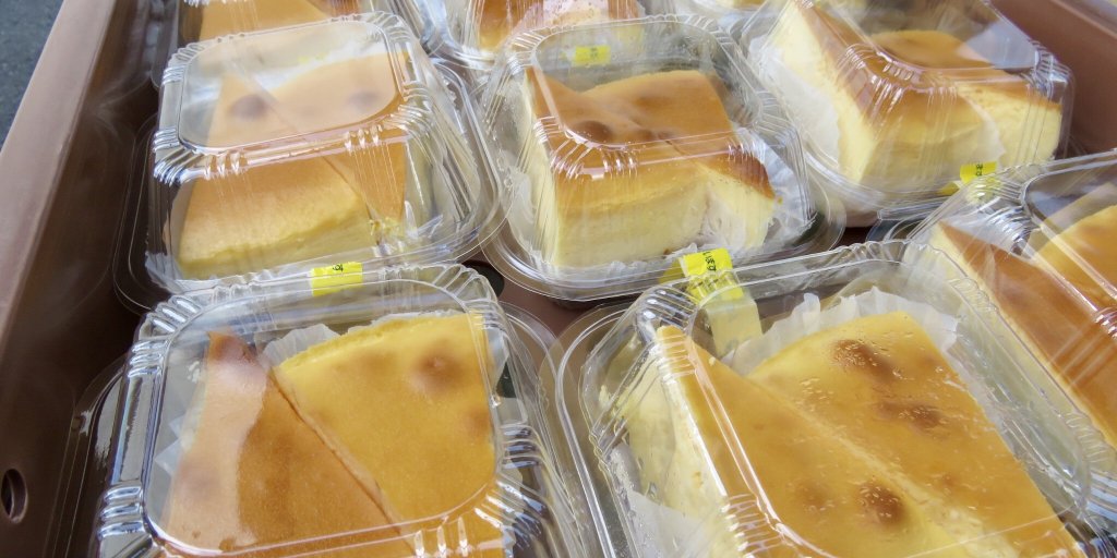 1番人気の「濃厚チーズケーキ」
