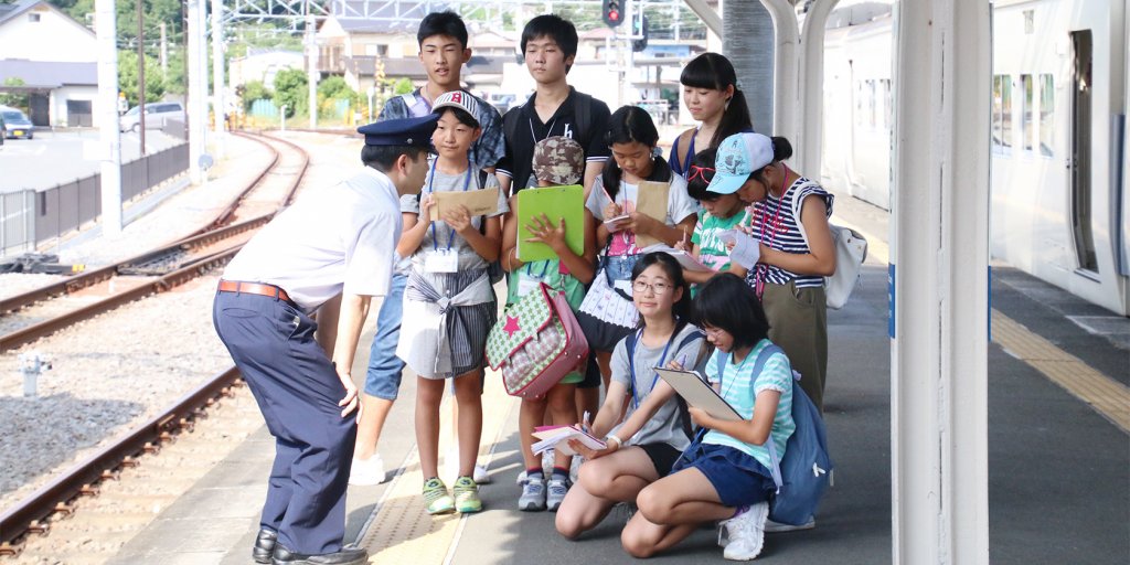 他地域での研修・取材のようす