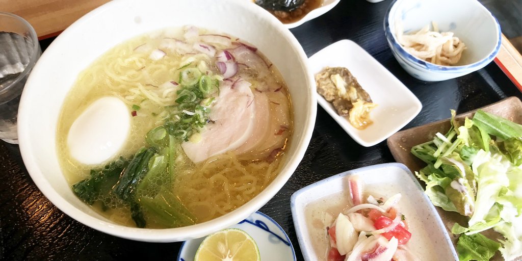 絶品！数量限定「真鯛の塩ラーメン」